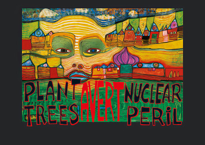 Bomen planten – nucleair gevaar afwenden door Friedensreich Hundertwasser